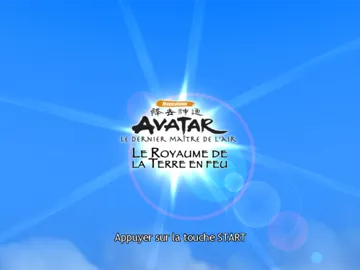 Nickelodeon Avatar - The Last Airbender - The Burning Earth screen shot title